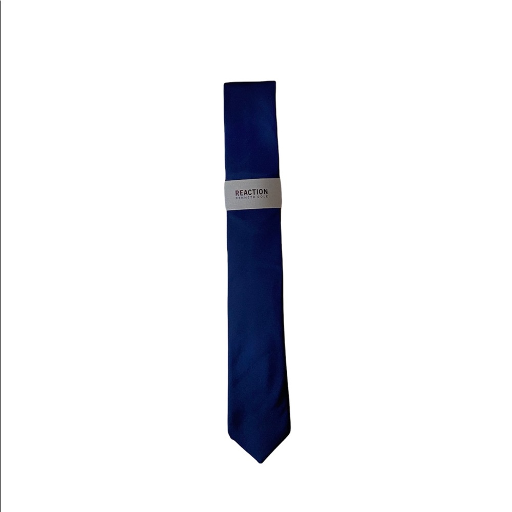 COPY - Kenneth Cole Solid Blue Tie